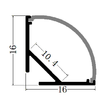 profile angle led